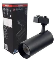 Spot P/ Trilho LED Authentic 20W 6500k Preto Bivolt
