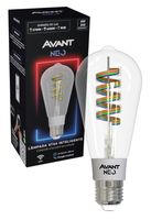 Lâmpada LED 6W ST64 NEO Filamento RGB 2700k a 6500k Bivolt