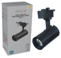 Spot LED P/ Trilho12W Authentic Evo 3000k Preto Bivolt