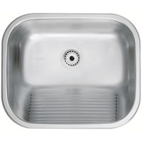 Tanque de Encaixe Tramontina Hera 34L em Aço Inox Escovado 50x40cm