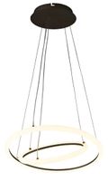 Pendente Space Orbital Double 39W 3000k - Preto