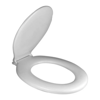 Assento Sanitário Macio Cipla – Oval Branco