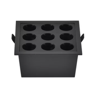 Plafon Embutido Downlight POWERUS 18W 4000K 24° Preto - Nordecor Plafon Embutido Downlight POWERUS 18W 4000K 24° Preto - Nordecor