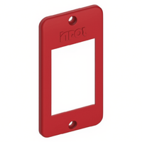 Tampa Condulete Top Vermelho 3 Interruptores Juntos 1/2 Tampa Condulete Top Vermelho 3 Interruptores Juntos 1/2