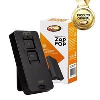 Controle para portão Zap 2 botões 433,92 MHz preto – PPA Controle para portão Zap 2 botões 433,92 MHz preto – PPA