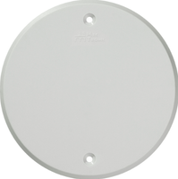 Placa 4'' Redonda Cega - Linha Clássica