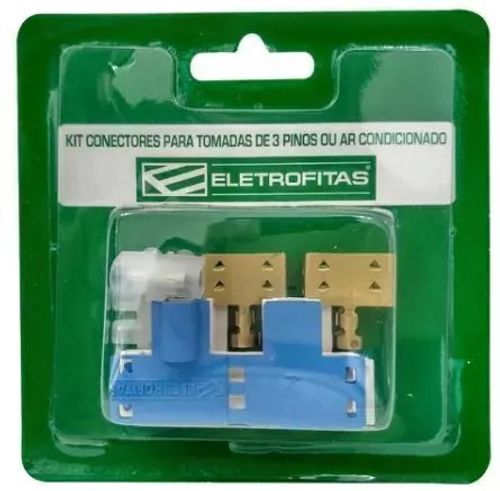 Kit de Conectores para Eletrofita 20A de 3 Pistas Ef18.9.18