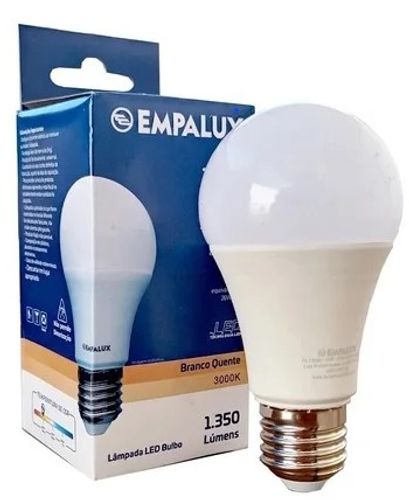 Lâmpada LED Bulbo 15W 3000k Bivolt