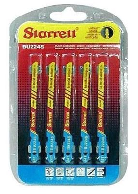 Lâmina Tico-Tico BI-Metal 50mm 24 Dentes - Starrett