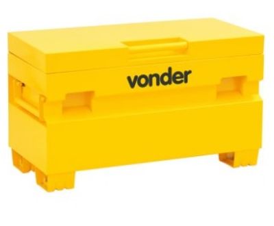 Baú Metálico Multiuso BMV360 Amarelo - Vonder