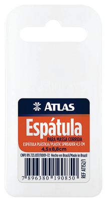 Espatula Plastica 4,5cm - Atlas