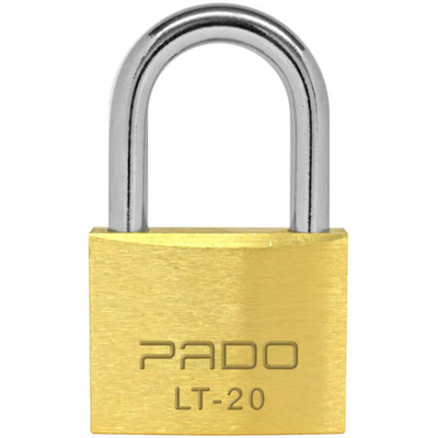 Cadeado Lt-20mm Latão Dourado - Pado