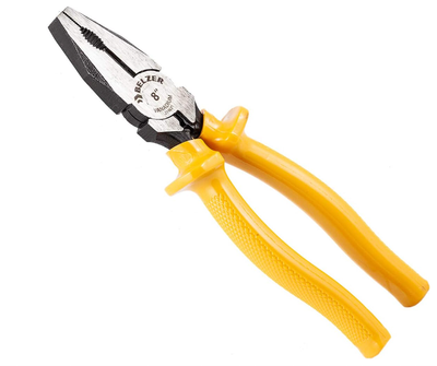 Alicate Eletricista Belzer Amarelo 8