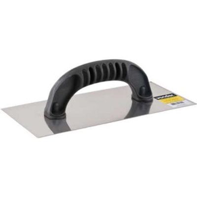 Desempenadeira de Aço Lisa com Cabo Plástico 120mm x 255mm - Vonder