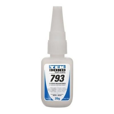 Cola Instantanea 793 20Grs Media Viscosidade - TekBond Cola Instantanea 793 20Grs Media Viscosidade - TekBond