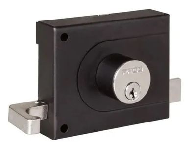Fechadura para Portão de Sobrepor Concept Preto 525/ 80mm - Pado Fechadura para Portão de Sobrepor Concept Preto 525/ 80mm - Pado