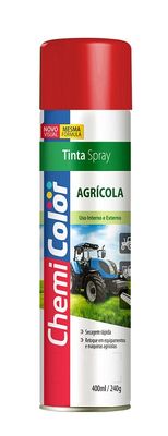 TINTA SPRAY AGRICOLA 400ML - VERMELHO MASSEY FERGS