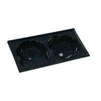 TANQUE FIBRA DUPLO 100 X 51 PRETO