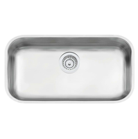 CUBA INOX PRIME LAVÍNIA ACETINADO N2 56x34x17 CM COM VÁLVULA 4 1/2
