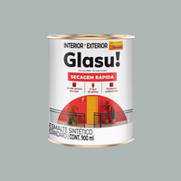 TINTA ESMALTE SINTÉTICO PLATINA BRILHANTE SECAGEM MAIS RÁPIDA 900ML