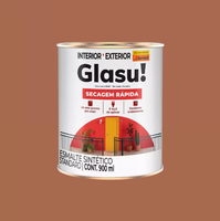 TINTA ESMALTE SINTÉTICO MARRON CONHAQUE SECAGEM MAIS RÁPIDA 900ML