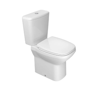 KIT BACIA COM CAIXA ACOPLADA COMPLETO DECA FLEX BRANCO KP.380.17
