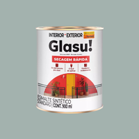 TINTA ESMALTE SINTÉTICO CINZA MEDIO BRILHANTE SECAGEM MAIS RÁPIDA 900ML
