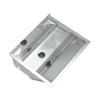 TANQUE INOX 48L 608X 506X294 MM COM SUPORTE DE FIXAÇÃO