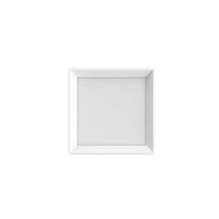 LUMINÁRIA PAINEL LED DE SOBREPOR RECUADA BRANCO 225X225 20W 3000K