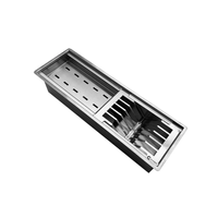 CANAL ORGANIZADOR CALHA INOX ÚMIDA DE 47CM