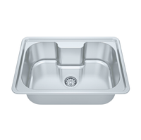 CUBA INOX PREMIUM ACETINADO 630 X 440 X 200 MM