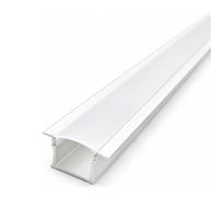 PERFIL ALUMÍNIO EMBUTIR 25X14MM 3 METROS BRANCO