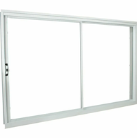 VITRO DE CORRER 2 FOLHAS - 1 FOLHA FIXA 100 X 150 STANDARD ALUMÍNIO