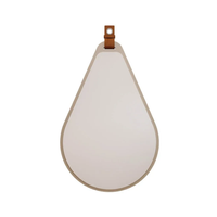 ESPELHEIRA GOTA CAPPUCCINO 50X76 CM