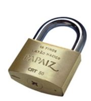 Cadeado latao cr 50mm tetrachave