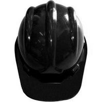Capacete preto ( para tec.em seguranca do trabalho )