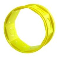 Prolongador para caixa de luz octogonal amarelo