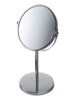 Espelho aumento dupla face pedestal