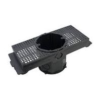 CX DE LUZ PLASTICA LAJE PRETA REF 3007 34.4CM