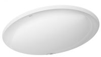 Cuba embutir oval 48,5x37,5cm branco l.37.17 Cuba embutir oval 48,5x37,5cm branco l.37.17