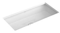 Cuba embutir retangular 59x31cm branco l.1071.17