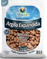 ARGILA EXPANDIDA 1,2KG MEDIA UNICA