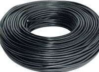 Cabo pp 2x1.5mm mt preto.