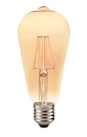 Lâmpada retro filamento led pera 4w st64 e27 2200k