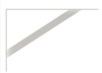 Cantoneira mao francesa 17cm