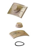 Kit vedação para telha pvc colonial/plan concret com 20