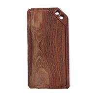 Tabua de carne em jatoba retangular com frizo 0,49x0,2