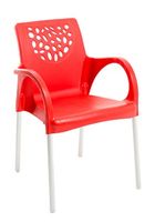 Poltrona deluxe vermelha 140kg 7894855222624