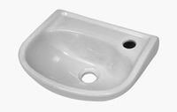 Lavatorio suspenso peq evora m01 37x31cm branco Lavatorio suspenso peq evora m01 37x31cm branco