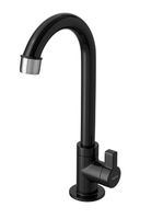 Torneira coz.mesa b.alta hydraplus preta 1/4v